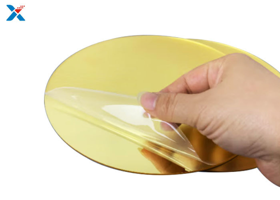 1mm كبيرة الذهب مرآة الاكريليك ورقة القطع بالليزر لمرايا الحمام