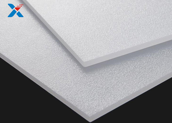 شراء 1mm بولي كربونات الاكريليك الناشر ورقة بيضاء واضحة للضوء LED online manufacture